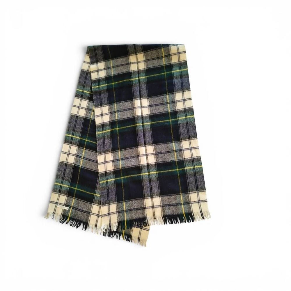 Scottish Tartan Wool Scarf Retro Clan Made in Scotland Henry Morgan & Co Montrea